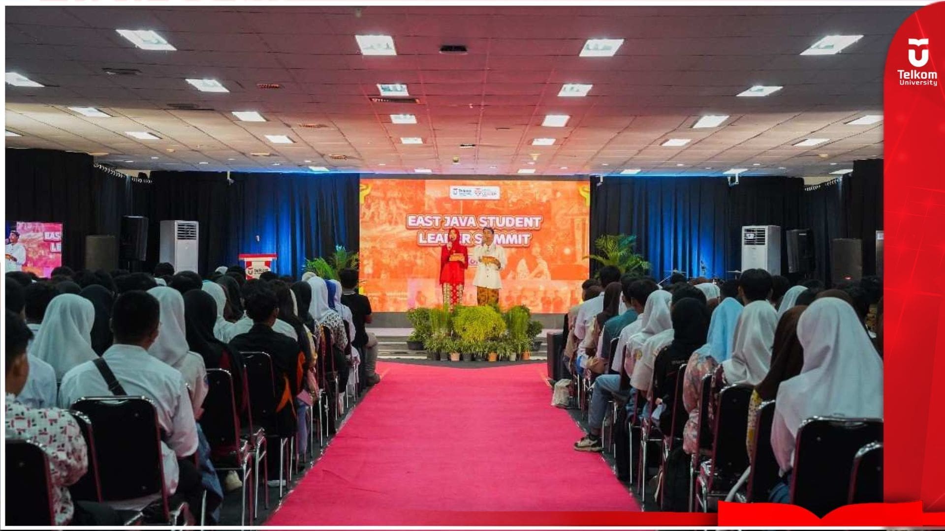 Telkom University Surabaya Sukses Gelar East Java Student Leader Summit 2025